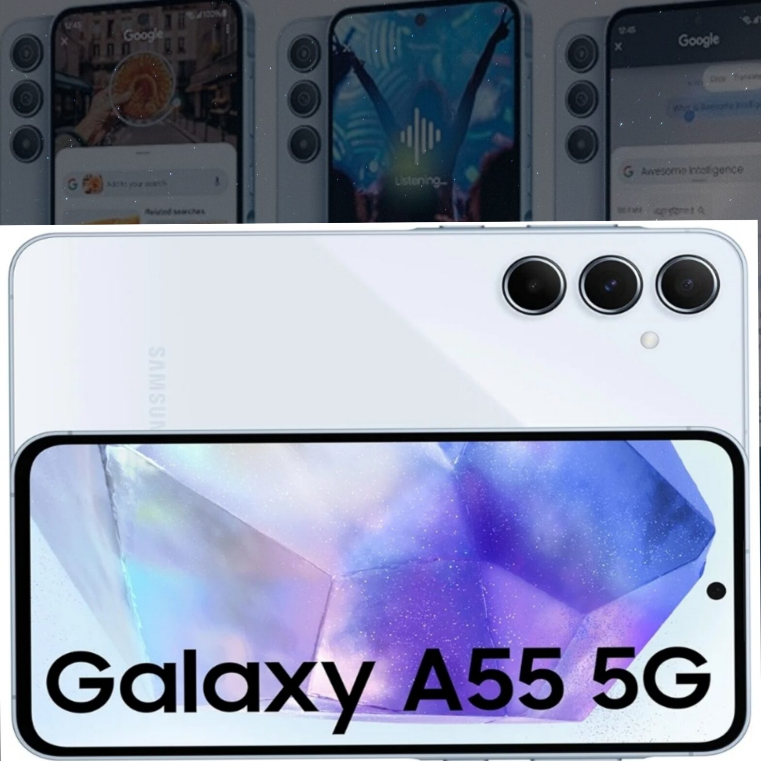 samsung galaxy A55 5G ( 8GB RAM, 128GB storage ) सिर्फ ₹23999 मे